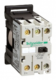 Миниконтактор 2-х полюсный 6А 380В 50Гц Schneider Electric. Вид 1