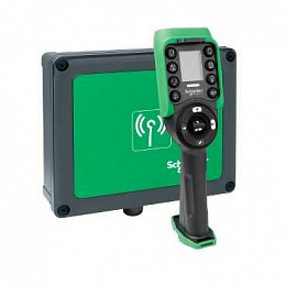Приемник и передатчик радиоупр. краном xars12d18w Schneider Electric. Вид 1