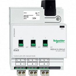 Блок управ 0-10 v reg-k/3-канала с ручн упр Schneider Electric. Вид 1