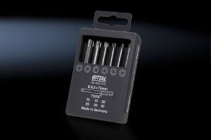 As набор бит с длинным стержнем tx10, tx15, tx20, tx25, tx30, tx35, tx40 6шт RITTAL. Вид 1