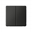 Переключатель 2-кл., сх.6/2, 10АХ, механизм (базальт) ARTGALLERY Systeme Electric. Вид 1.