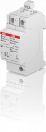 OVR T2 1N 40 275 P TS QS Ограничитель перенапряжения 1P+N, тип 2, 275В, 40kA (сменные картриджи) ABB. Вид 1