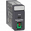 Реле промежут.,5а,2с/о, ~220в, кн. тест. Schneider Electric. Вид 1.