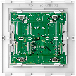 Кнопочный модуль basic, 1-клавишный Merten D-Life Schneider Electric. Вид 1