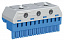 ZK113B Клеммник N 11x4 + 3x25 мм2 ABB. Вид 1.