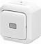 3558N-C25511 B Переключатель одноклавишный с прозрачной линзой IP54 белый Variant+ ABB. Вид 1.