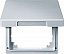 Адаптер из sm в system d с крышкой, sd (алюминий) Merten Schneider Electric. Вид 1.