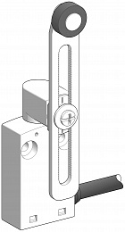 Концевой выключатель 1но1нз c кабелем 1м xcmn2145l1 Schneider Electric. Вид 1