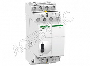iCT Модульный контактор 16A 4НО 220/240В АС Schneider Electric. Вид 1