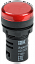 AD22DS(LED) Лампа матрица d22мм красный 110В AC/DC ИЭК. Вид 1.