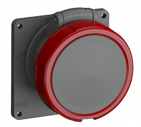 Розетка с прямым фланцем easy&safe 332eru3w,32a,3p+e,ip67,3ч ABB. Вид 1