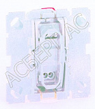 Механизм 1-полюсного переключателя на 2 направления 10 AX (возможна подсветка) Celiane Legrand