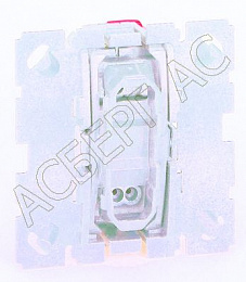 Механизм 1-полюсного переключателя на 2 направления 10 AX (возможна подсветка) Celiane Legrand. Вид 1