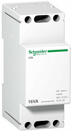 iTR Звонковый трансформатор 16ВА 8/12В Schneider Electric. Вид 1