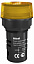 ЛК22-ADDS-YEL-LED-24 Лампа коммутационная желтая 22мм, LED 24В AC/DC DEKraft. Вид 2.