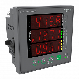 Многоф цифр мультиметр DM6200H с портом ModbusRTU Schneider Electric. Вид 1