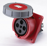 Розетка для скрытой проводки 435 3р+ре+n 63а 380в i DEKraft