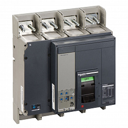 Автоматический выключатель Compact NS800N - Micrologic 5.0 - 800A, 4 полюса 4t (в сборе) Schneider Electric. Вид 1