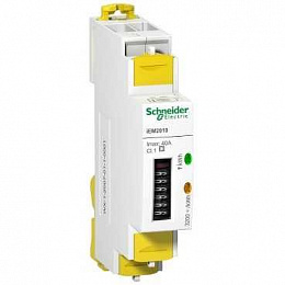 A9MEM2010 счетчик квт*ч модульный цифровой 40а Schneider Electric. Вид 1