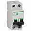 Автоматический выключатель C60N 2-полюсный 20A C Schneider Electric. Вид 1.