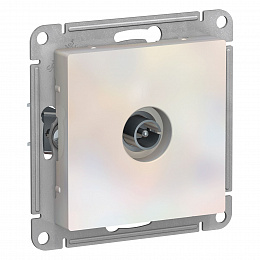 Розетка TV, механизм (жемчуг) Atlas Design Systeme Electric. Вид 1