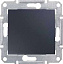 Выключатель 1-клавишный, IP44, сх. 1, 10а, 250В (графит) Sedna Schneider Electric. Вид 1.