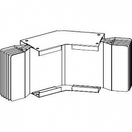 Секция угловая плашмя n2, 3l+n+pe, cu, 4000а Schneider Electric. Вид 1