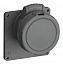 Розетка с прямым фланцем easy&safe 216eru1w,16a,2p+e,ip67,1ч ABB. Вид 1.