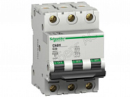 iC60N 3P 1А Автоматический выключатель 3-полюсный, 1А, 6кА (хар-ка B) Schneider Electric