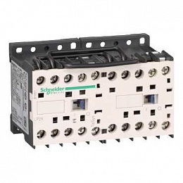 Контактор реверсивный 3х-полюсный, 20А, 1НЗ, 24В DC (зажим под винт) Schneider Electric. Вид 1