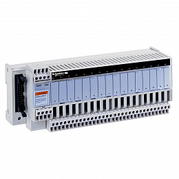 telefast база под 16 съем реле 10мм, в группе по 8 Schneider Electric. Вид 1