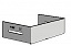 Заглушка торцевая w45/40-70 zinkpox Schneider Electric. Вид 1.