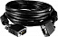 Кабель 5м HD15 Male - Male VGA, ферритовый сердечник, защита от электромагнитных помех, 15В ICP DAS. Вид 1.