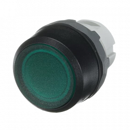 MP2-21G Кнопка зелёная с фиксацией с подсветкой (только корпус) ABB. Вид 1