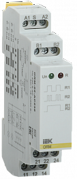 Импульсное реле ORM, 2 контакт 230В AC IEK. Вид 1