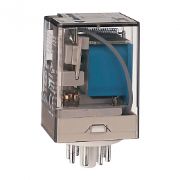 Реле Plug In Non-Latching Relay, 125V dc Coil, 10A Switching Current, 3PDT Allen Bradley. Вид 1