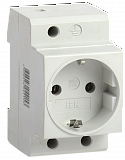 РАр 10-3-ОП (SHUKO) Розетка на DIN-рейку с заземлением ИЭК