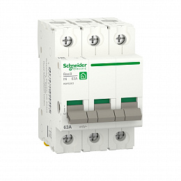 Рубильник 4-полюсный модульный 40А Schneider Electric. Вид 1