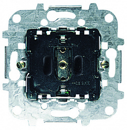 8188_6  Розетка SCHUKO с заземлением, с безвинтовыми клеммами, 16А/250В ABB. Вид 1