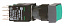 Кнопка 16мм зеленая с возвратом квадратная Schneider Electric. Вид 1.