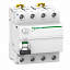 iID 4Р 63A 100mA AС Блок утечки тока 4-полюсный, 63A, 100mA, тип АС (УЗО) Schneider Electric. Вид 1.