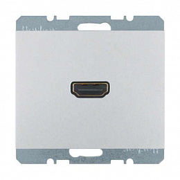 Розетка HDMI (алюминиевый, матовый) K.5 Berker. Вид 1