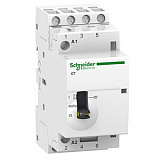 iCT Модульный контактор с ручным управлением 40A 3НО 220/240В АС Schneider Electric