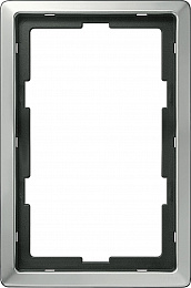 Рамка 1,5 поста, sd (сталь) Merten Artec Schneider Electric. Вид 1