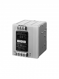 S8VS-24024A Импульсный источник питания серии S8VS, мощность 240 Вт, выходное напряжение 24 V DC, с индикаторным монитором Omron. Вид 1