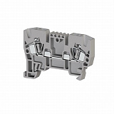 YBK 4 Клеммник на DIN-рейку пружинный зажим 4 мм² (серый) Klemsan