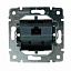 Механизм 1-ой компьютерной розетки RJ45,UTP(кат. 5e),монтаж на захватах, Galea Life Legrand. Вид 1.