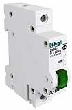 Лампа сигнальная на DIN-рейку 1P зелёная LED LC-101, 220В DEKraft