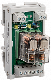 Интерфейсное реле ORM 5, 2 контакта 24В DC/AC IEK. Вид 1
