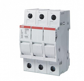 E93/32 Держатель предохранителей 10,3Х38 3-полюсный 32А, 690В AC/DC ABB. Вид 1